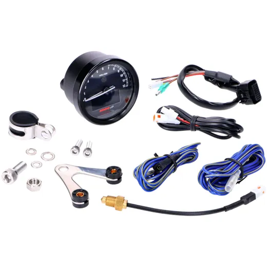 tachometer Koso D60 TNT-05 -12000 RPM universal 53337 tachometer Koso D60 TNT-05 -12000 RPM universal 53337