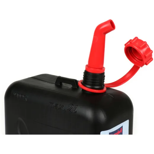 Petrol canister Hünersdorff 2L black made of plastic with in_1
