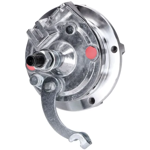 Radnabe Komplett mit Bremsankerplatte für Grimeca Gussrad 12mm vorne für Puch Maxi 53573
