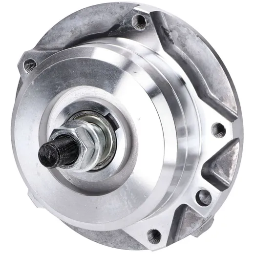 Wheel hub complete with brake anchor plate for Grimeca cast _1