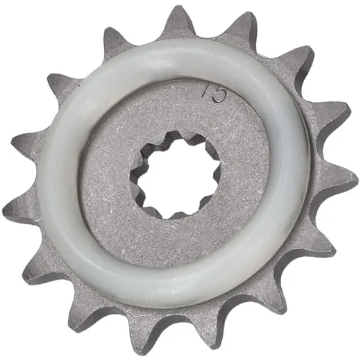 Chain sprocket 15 teeth with rubber ring for Puch Maxi 53584