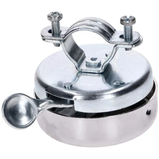 Klingel chrom mit Puch Logo für Puch Mofa 53588_2
