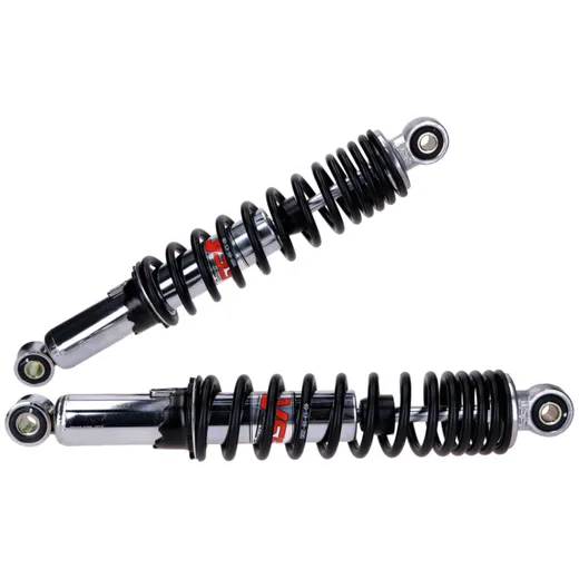 Stoßdämpfer Satz YSS schwarz chrom 320mm für Puch Maxi, Tomo_1