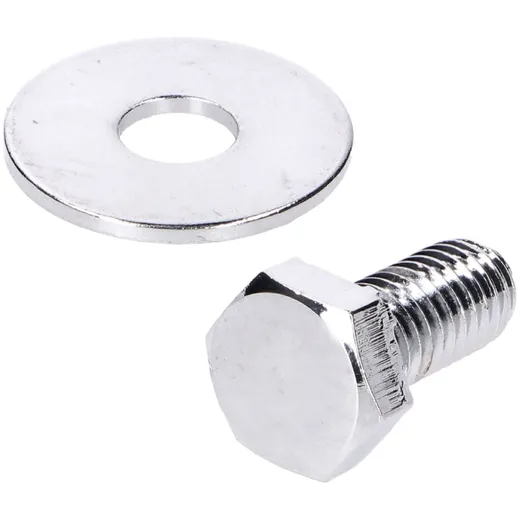 Schraube mit Dichtring chrom für Kreidler 53742