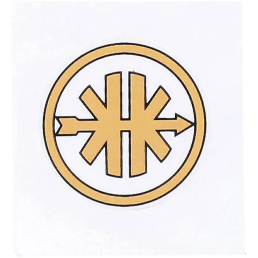Sticker black/gold 3,5cm for Kreidler 53773
