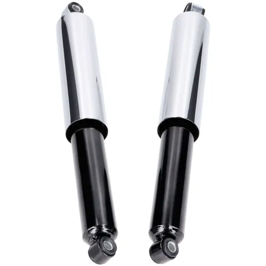 Shock absorber set with chrome sleeve 345mm for Simson S50, _2