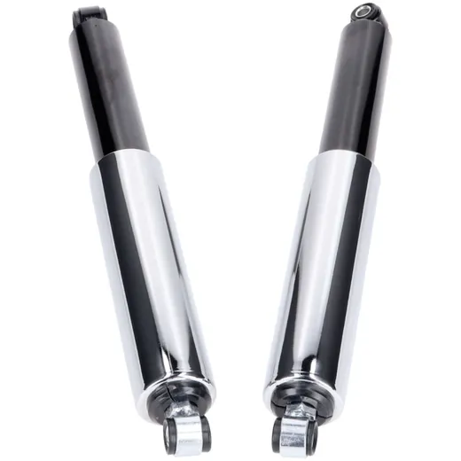 Shock absorber set with chrome sleeve 345mm for Simson S50, _3