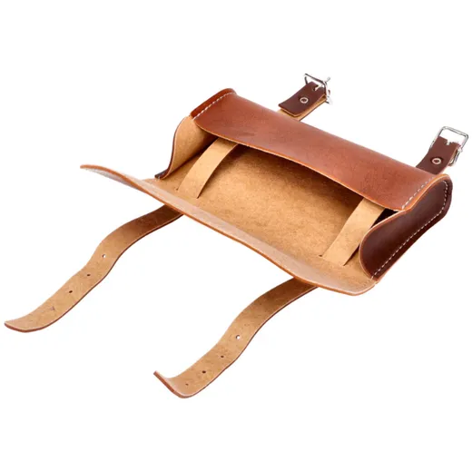 Werkzeugtasche, Satteltasche braun 140x80mm für Piaggio, Ves_2