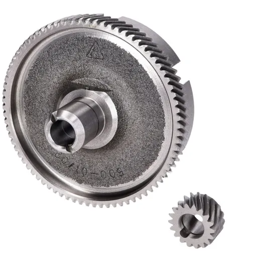 Clutch basket with primary pinion with helical teeth 18/78 f_1