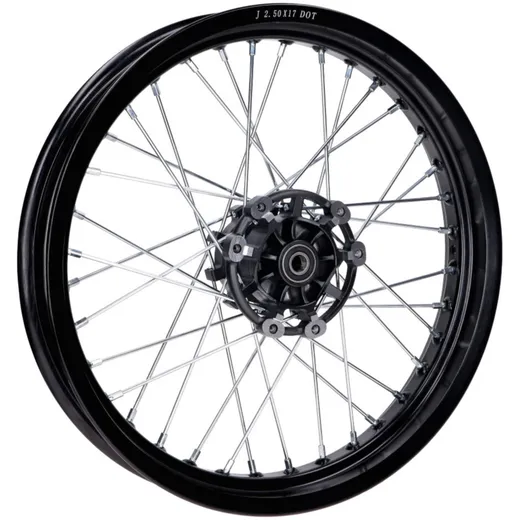 Front rim black 2.50 x 17 for Rieju MRT 50 53935