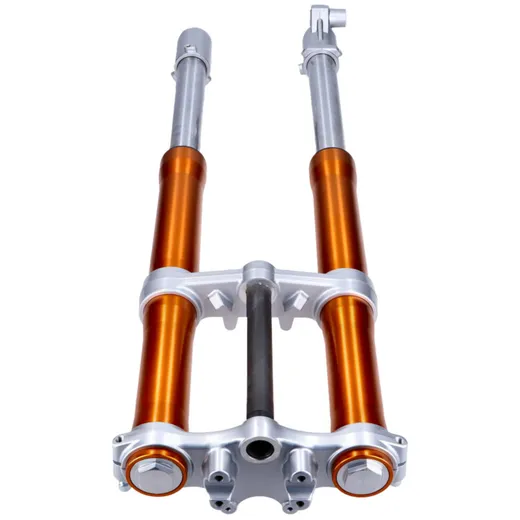 Upside Down Telegabel komplett 860mm gold eloxiert für Rieju_3