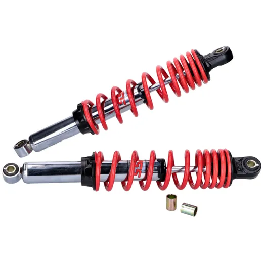 Stoßdämpfer Set YSS Twin PRO-X 360mm chrom rot für Simson S50, S51 53975