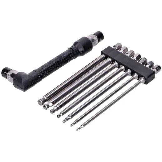 Allen key with ball end Set of 8 pieces 54042