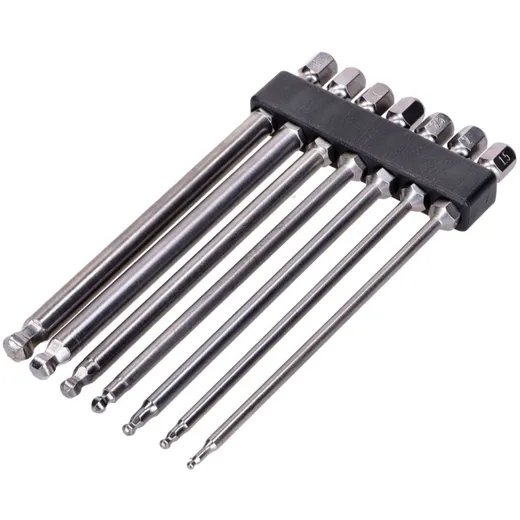 Innensechskantschlüssel mit Kugelkopf Satz 8-teilig 54042_2