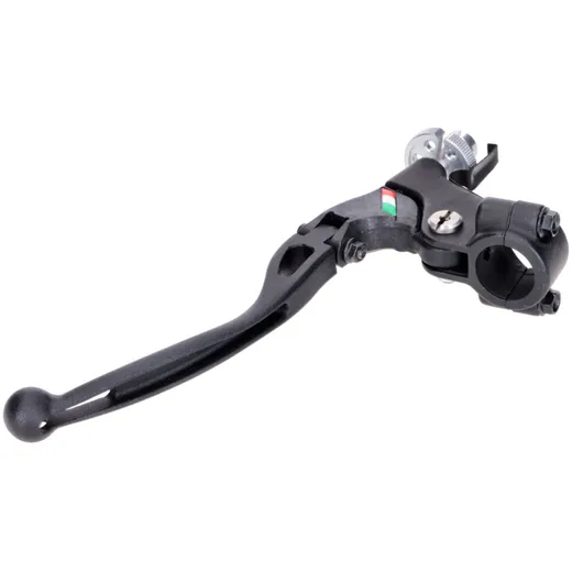 Domino Racing clutch fitting for 22mm handlebars left black 28mm with folding lever for clutch cable 54116