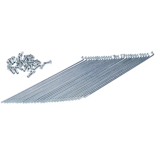 Speichen Satz 1,2x180mm 17 Zoll für Piaggio Bravo, Boxer, Ciao (Vorderrad) 54134