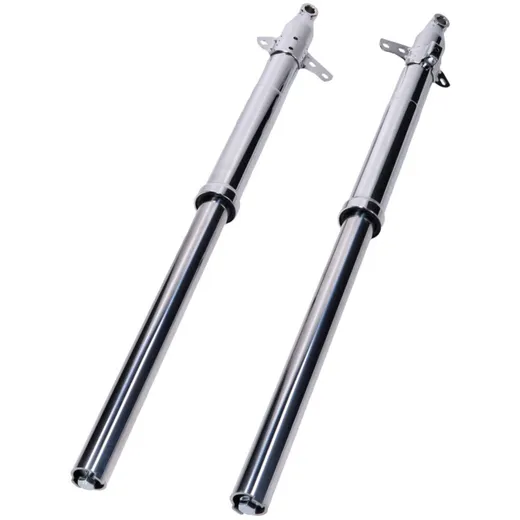 Telegabelholm Satz chrom für Zündapp Typ 517 C50, KS50, GTS5_1