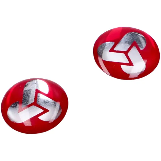 Sticker set front fork red, white (2 pieces) for Piaggio, Gilera Runner 54359 Sticker set front fork red, white (2 pieces) for Piaggio, Gilera Runner 54359