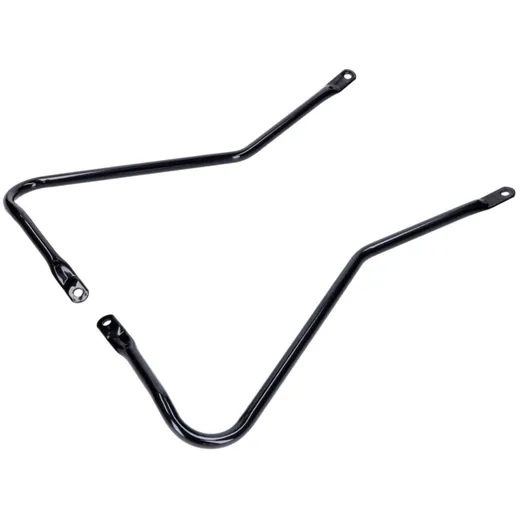 Frame holder set glossy black for Puch Maxi 54360