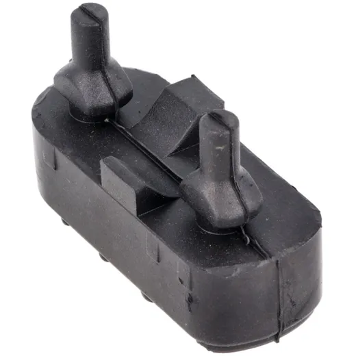 Fußrastengummi rechts 2,1x6,7x4mm schwarz für Derbi Senda 54_3