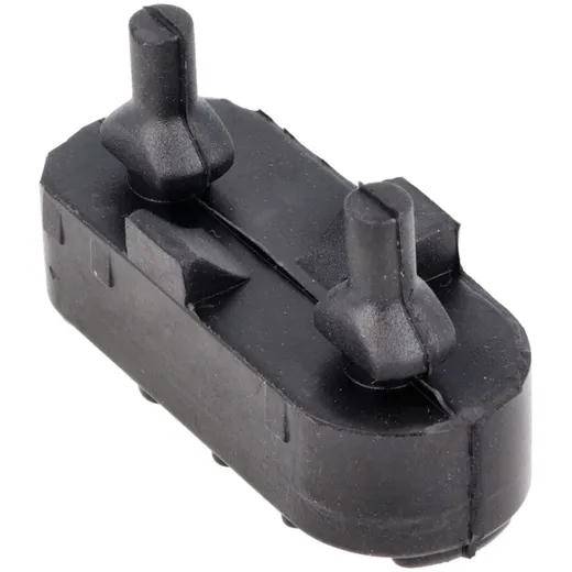 Footrest rubber left 2,1x6,7x4mm black for Derbi Senda 54368_3