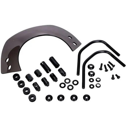 Short tinted windshield with bracket for Vespa Primavera 50, 125, 150 54413 Short tinted windshield with bracket for Vespa Primavera 50, 125, 150 54413