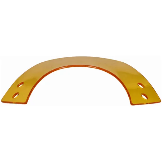 Windschild kurz gelb getönt mit Halterung für Vespa Primaver_3