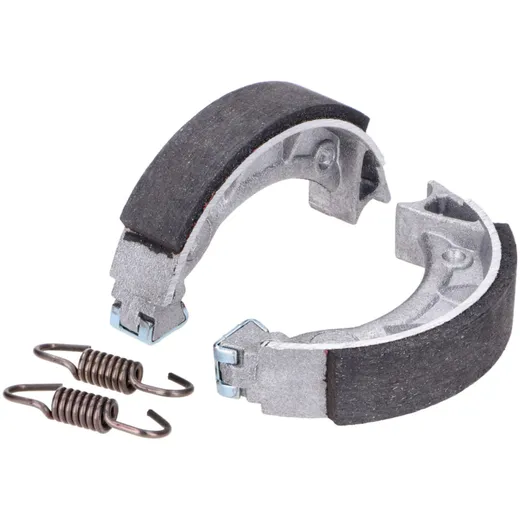 Bremsbacken Satz RMS inkl. Federn für Trommelbremse vorne für Piaggio 50 54636 Bremsbacken Satz RMS inkl. Federn für Trommelbremse vorne für Piaggio 50 54636