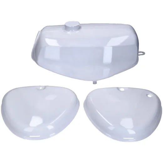 B-Ware Benzintank und Seitendeckel Set weiß für Simson S50, S51, S70 54677-B B-Ware Benzintank und Seitendeckel Set weiß für Simson S50, S51, S70 54677-B