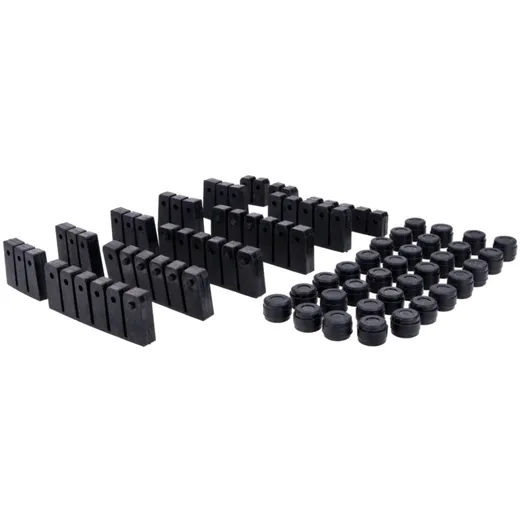Rubber set vibration damper for wide wall cylinder and cylin_2