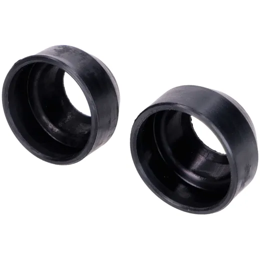 Gabelmanschetten Staubschutz schwarz 40mm/25mm für Zündapp 5_2