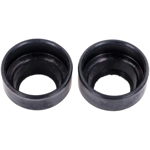 Gabelmanschetten Staubschutz schwarz 40mm/25mm für Zündapp 5_3