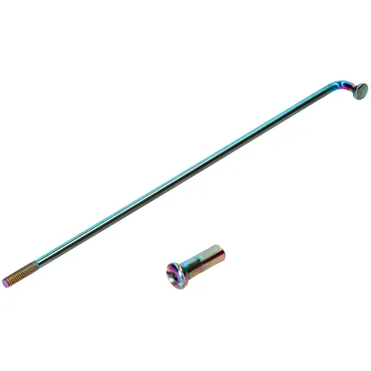 Speichen Satz Schmitt 171mm / 177mm neochrom für Simson S50,_1