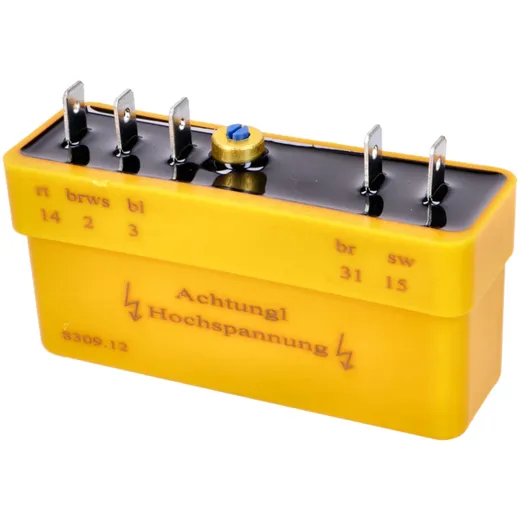 Control unit for electronic ignition EMZA 8309.12 adjustable for Simson S51, S70, S53, S83 Enduro 54852