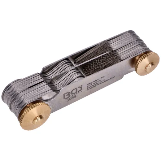 Thread gauge Metric ISO / Whitworth BSP 52-piece 54952 Thread gauge Metric ISO / Whitworth BSP 52-piece 54952