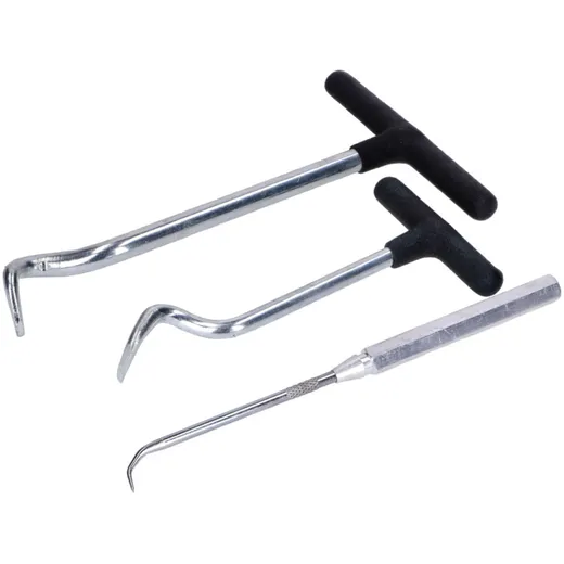 Shaft seal puller 3-piece hook set 55039