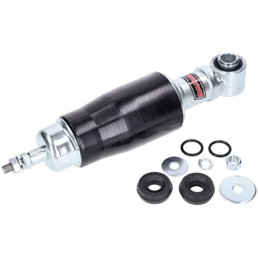 Stoßdämpfer Set vorn Carbone Standard 200mm silber / schwarz für Vespa 50, Primavera, ET3, PK 50 55051 Stoßdämpfer Set vorn Carbone Standard 200mm silber / schwarz für Vespa 50, Primavera, ET3, PK 50 55051