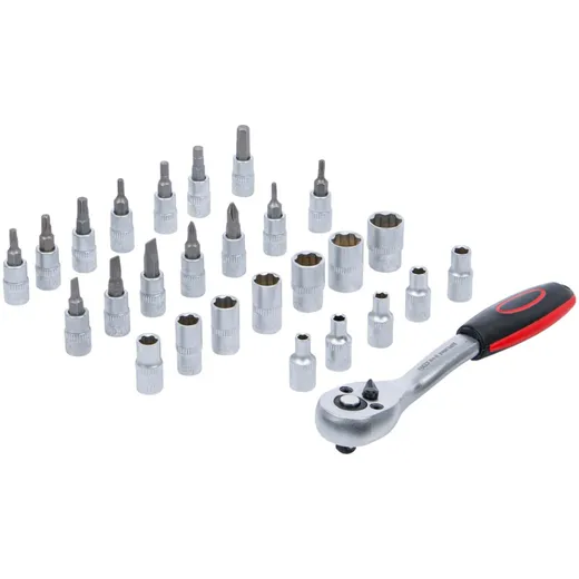 Socket wrench set 27-piece 55085