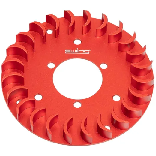 Fan wheel swiing red for Puch X30, Velux, Sachs 503, Zündapp Belmondo 55134