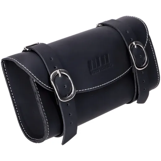 Tool bag, saddle bag Moto Nostra black for Piaggio, Vespa Ciao, Si, Bravo, Boxer, Grillo moped 55154