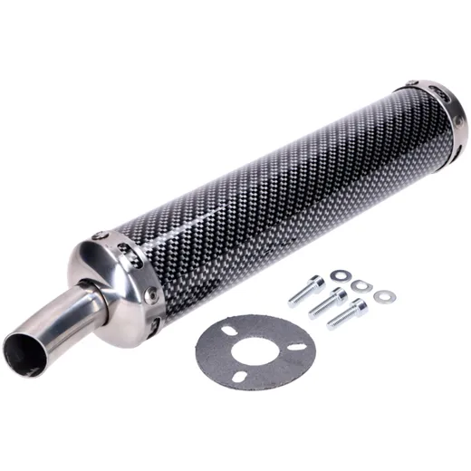 Carbon silencer Universal 55176