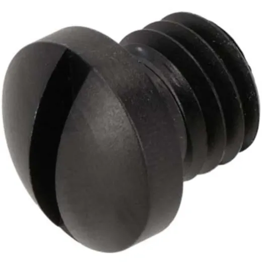 Oil filler plug 66Heroes black anodized for Puch Maxi 55340