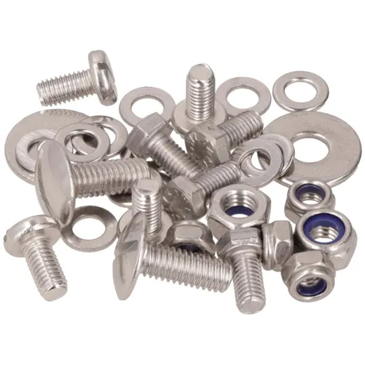 Schrauben Set swiing Schutzblech vorne Inox für Puch Maxi S, N 55354