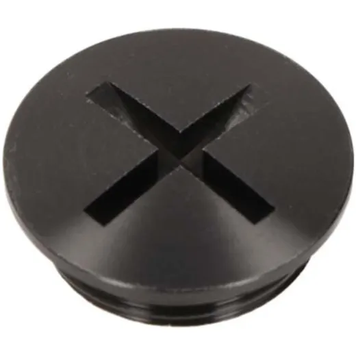 Verschlussschraube 66Heroes M14x1 Alu schwarz für Sachs 504, 505, 535, 503 2AL/2 55397