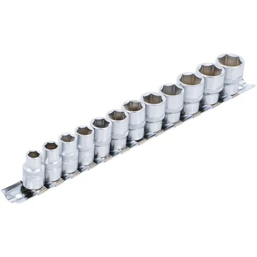 Socket wrench set metric 3/8 inch, short 8-19mm 12-piece 549_1