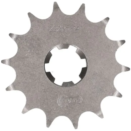 front sprocket AFAM 14 teeth 428 for Hyosung GA 125, GF, GS, GT, GV, RT 125, Suzuki AF22205-14