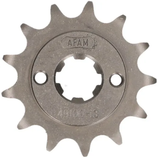 front sprocket AFAM 13 teeth 420 for Cagiva Mito, Derbi Senda, GPR, Fenix AF49100-13