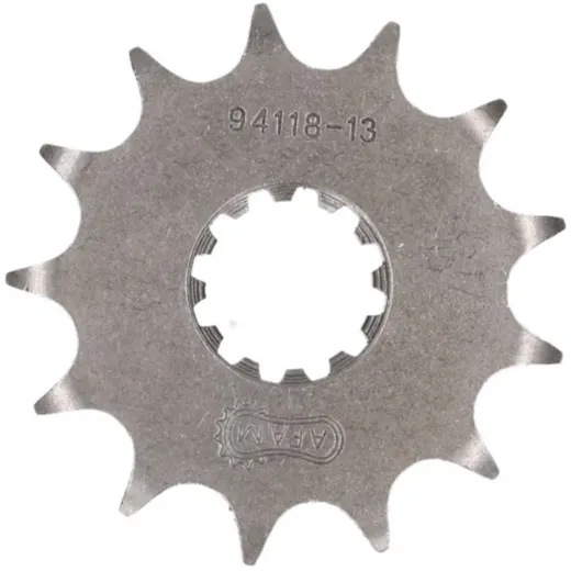 Frontritzel Kettenritzel AFAM 13 Zähne 428 für HM Moto, Motorhispania, HRD, Sherco, Yamaha DT AM6 Motor AF94118-13