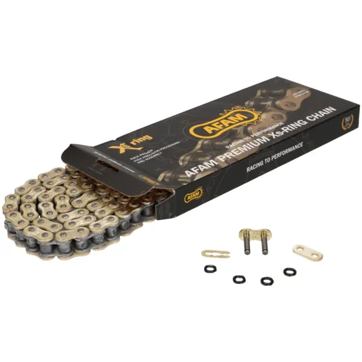 Kette AFAM XS-Ring verstärkt gold - 428 XMR-G x 126 AFA428XMR-G-126 Kette AFAM XS-Ring verstärkt gold - 428 XMR-G x 126 AFA428XMR-G-126