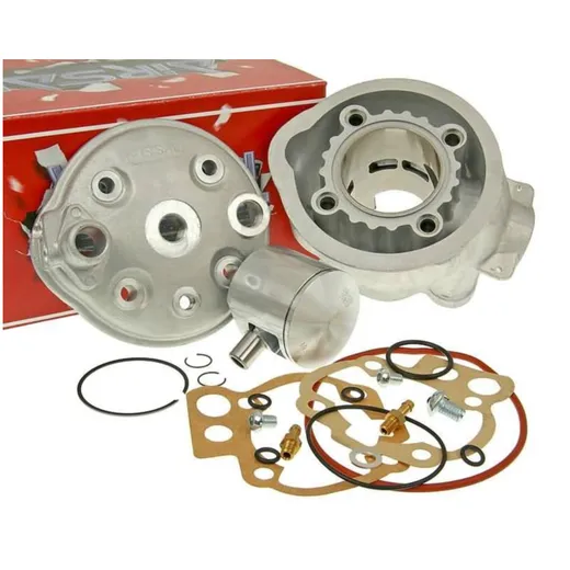 Zylindersatz Zylinderkit Airsal Tech-Piston 76,6ccm 50mm für Minarelli AM AS16055 Zylindersatz Zylinderkit Airsal Tech-Piston 76,6ccm 50mm für Minarelli AM AS16055